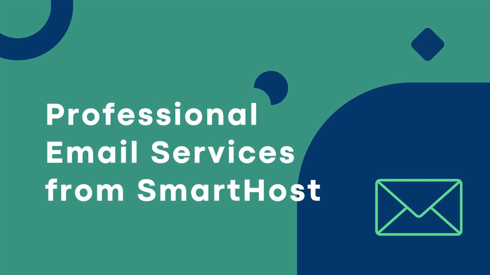 This image is showing the availability of professional email services from SmartHost.